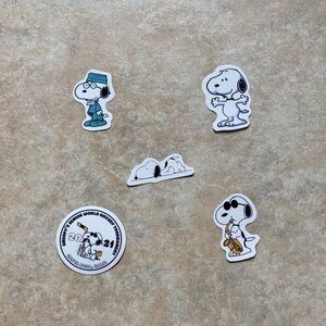 Snoopy Character Stickers Set